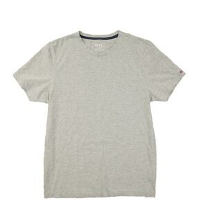 Rhone Reign Tee Shirt Men's Medium Crew Neck Heather Grey Short Sleeve 100130